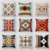 Cotton Printed Kilim Design Cushion Cover