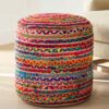 Chindi Pouf