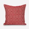 Cotton Diamond Design Hand Woven Cushion Cover