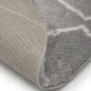 Polypropylene Round Shaggy Carpet - Close View