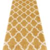 Micro Polyester Carvan Design Shaggy Ruuner Carpet