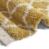 Micro Polyester Carvan Design Shaggy Ruuner Carpet - Close View